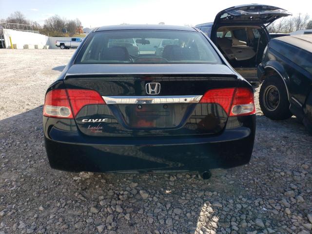 2HGFA1F61AH515953 - 2010 HONDA CIVIC LX-S BLACK photo 6