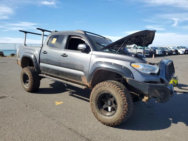 3TMCZ5AN9KM194098 - 2019 TOYOTA TACOMA DOUBLE CAB CHARCOAL photo 4