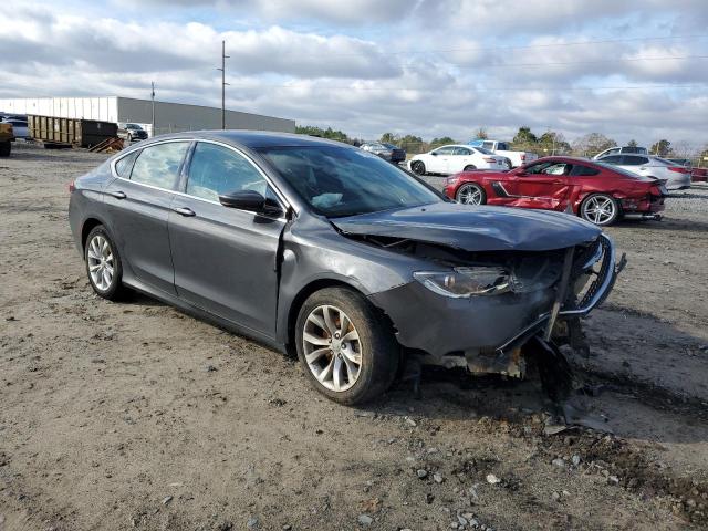 1C3CCCCG7FN672894 - 2015 CHRYSLER 200 C GRAY photo 4