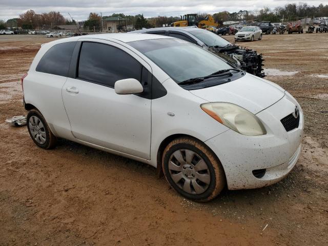 JTDJT923385163456 - 2008 TOYOTA YARIS WHITE photo 4