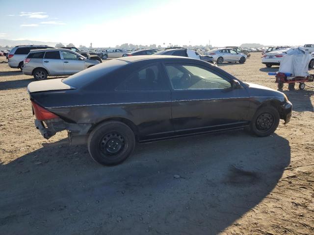 1HGEM22652L062892 - 2002 HONDA CIVIC LX BLACK photo 3