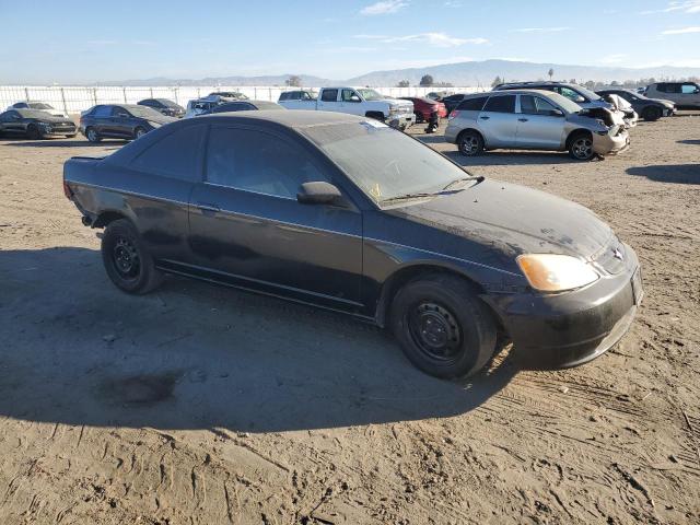 1HGEM22652L062892 - 2002 HONDA CIVIC LX BLACK photo 4