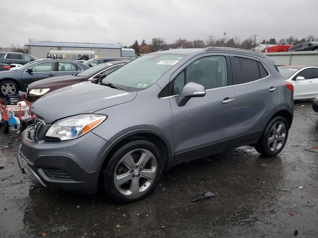 KL4CJASB2EB785819 - 2014 BUICK ENCORE GRAY photo 1