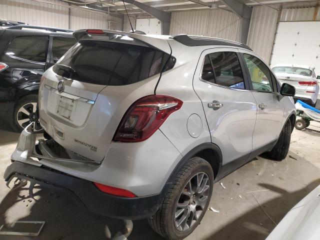 KL4CJ2SBXHB092779 - 2017 BUICK ENCORE SPORT TOURING SILVER photo 3