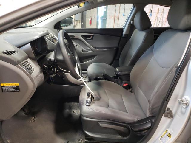 5NPDH4AE5BH025008 - 2011 HYUNDAI ELANTRA GLS SILVER photo 7