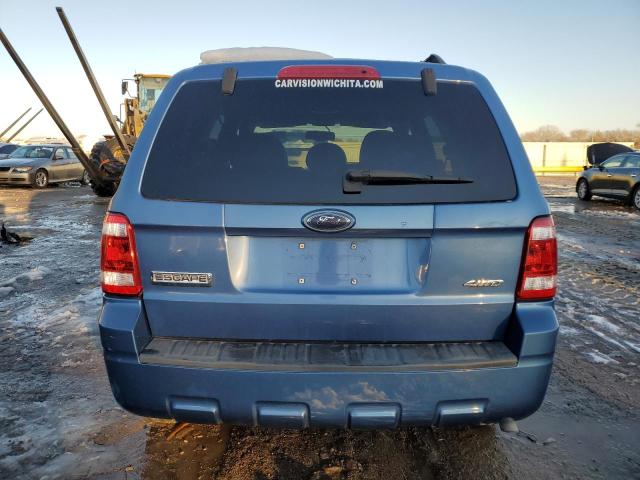 1FMCU93G09KD02433 - 2009 FORD ESCAPE XLT BLUE photo 6