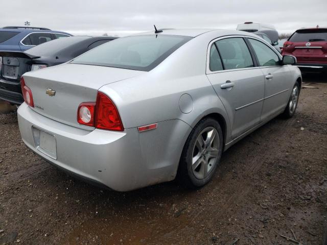 1G1ZC5EB7AF142410 - 2010 CHEVROLET MALIBU 1LT SILVER photo 3