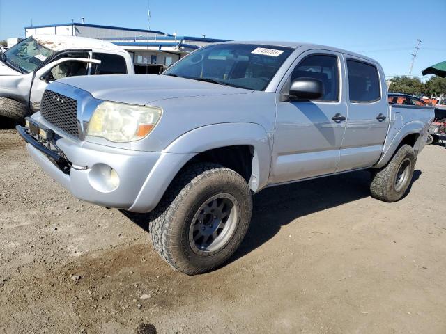 5TEJU62NX7Z415566 - 2007 TOYOTA TACOMA DOUBLE CAB PRERUNNER SILVER photo 1
