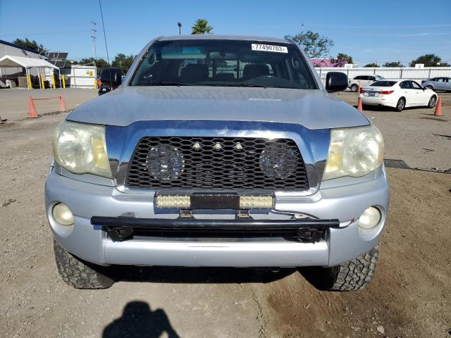 5TEJU62NX7Z415566 - 2007 TOYOTA TACOMA DOUBLE CAB PRERUNNER SILVER photo 5