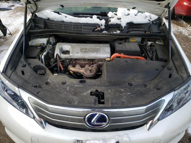 JTHBB1BA6A2028176 - 2010 LEXUS HS 250H WHITE photo 11