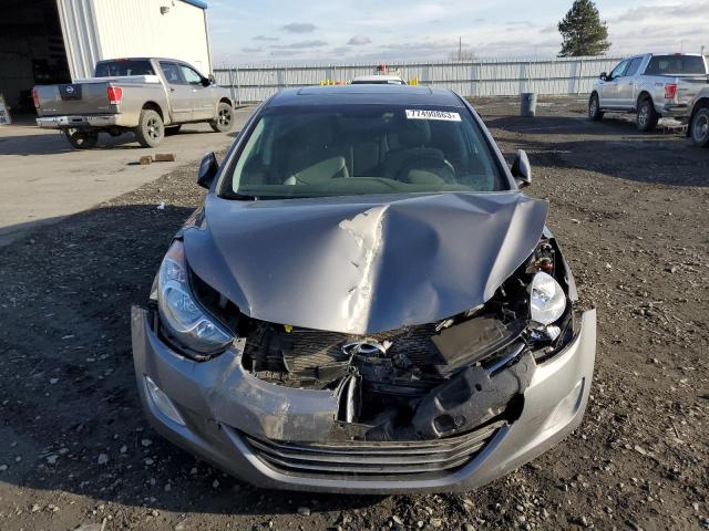 5NPDH4AE3BH039098 - 2011 HYUNDAI ELANTRA GLS SILVER photo 5