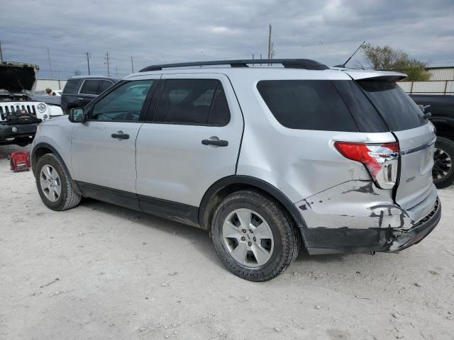 1FM5K7B85EGC01110 - 2014 FORD EXPLORER GRAY photo 2