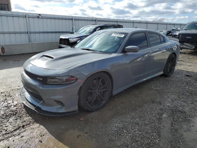 2C3CDXGJ4HH618717 - 2017 DODGE CHARGER R/T 392 GRAY photo 1