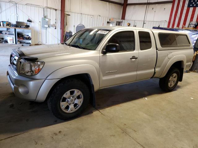 5TEUU42N89Z665697 - 2009 TOYOTA TACOMA ACCESS CAB SILVER photo 1