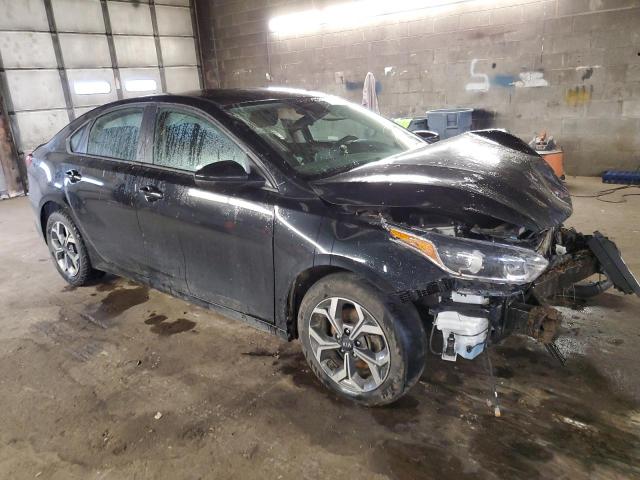 3KPF24AD9KE045977 - 2019 KIA FORTE FE BLACK photo 4