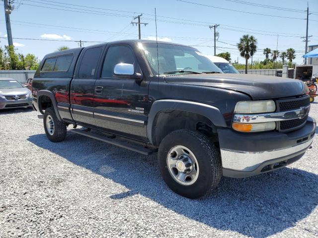 1GCHK29172E146390 - 2002 CHEVROLET SILVERADO K2500 HEAVY DUTY BLACK photo 4