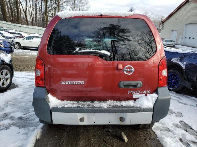 5N1AN0NW5DN817732 - 2013 NISSAN XTERRA X RED photo 6