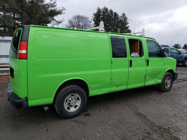 1GC2GUBG4A1166300 - 2010 CHEVROLET EXPRESS G3 GREEN photo 3