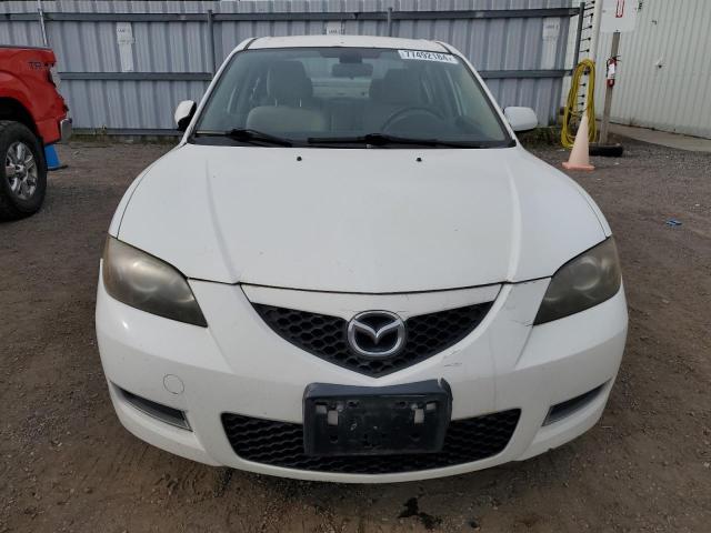 JM1BK32F991222453 - 2009 MAZDA 3 I WHITE photo 5