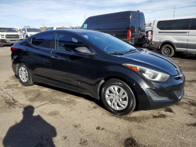 5NPDH4AE0GH757456 - 2016 HYUNDAI ELANTRA SE BLACK photo 4