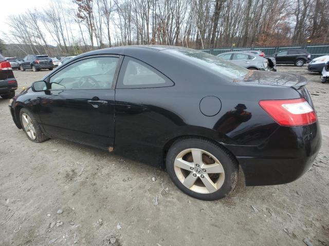 2HGFG11818H534634 - 2008 HONDA CIVIC EX BLACK photo 2