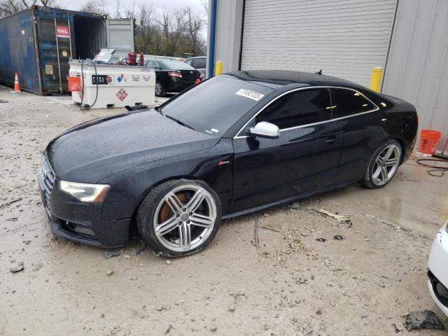 WAUCGAFRXEA023482 - 2014 AUDI S5 PREMIUM PLUS შავი ფოტო 1