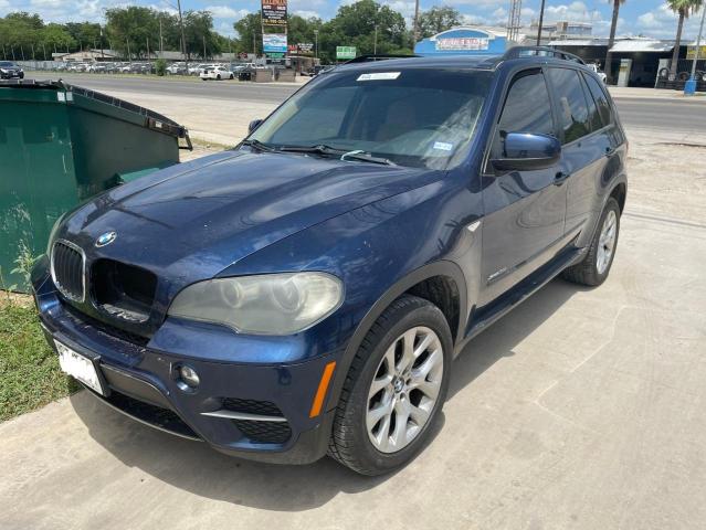 5UXZV4C50BL409574 - 2011 BMW X5 XDRIVE35I BLUE photo 2