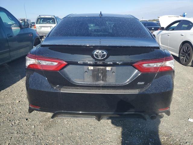 4T1M11AK0LU884843 - 2020 TOYOTA CAMRY SE BLACK photo 6