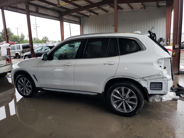 5UXTR7C59KLR45113 - 2019 BMW X3 SDRIVE30I WHITE photo 2