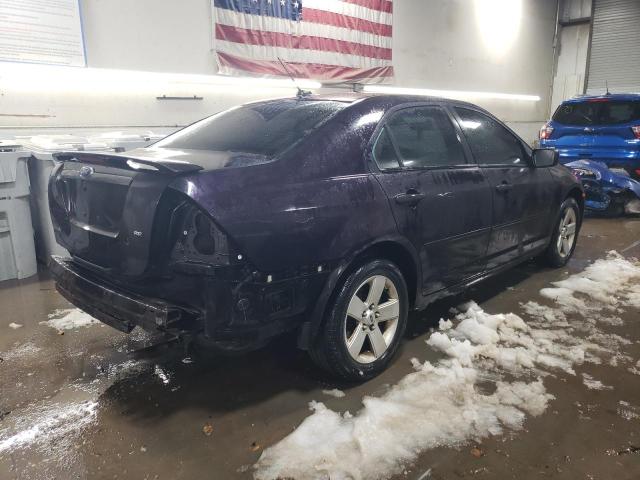 3FAHP07Z37R136402 - 2007 FORD FUSION SE PURPLE photo 3