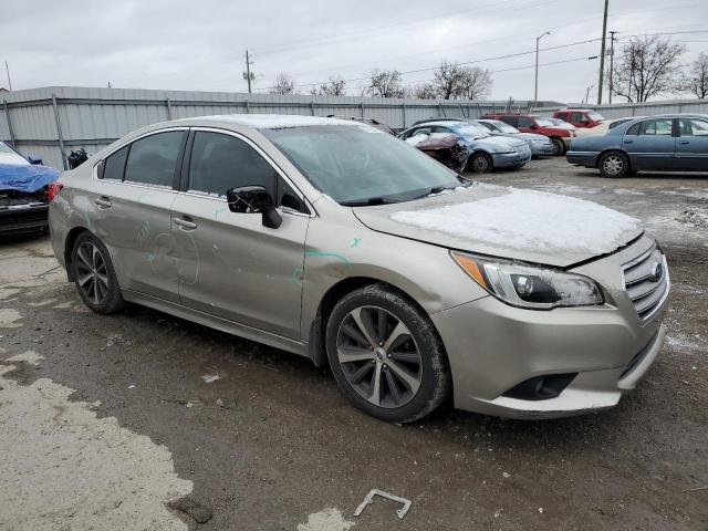 4S3BNBN60F3035857 - 2015 SUBARU LEGACY 2.5I LIMITED BEIGE photo 4