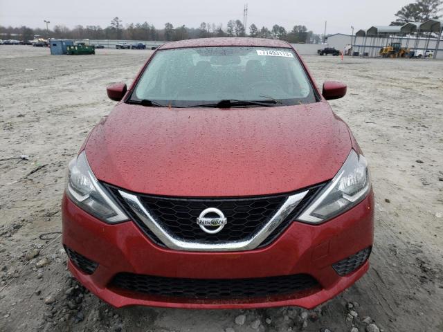 3N1AB7AP7GY286810 - 2016 NISSAN SENTRA S RED photo 5