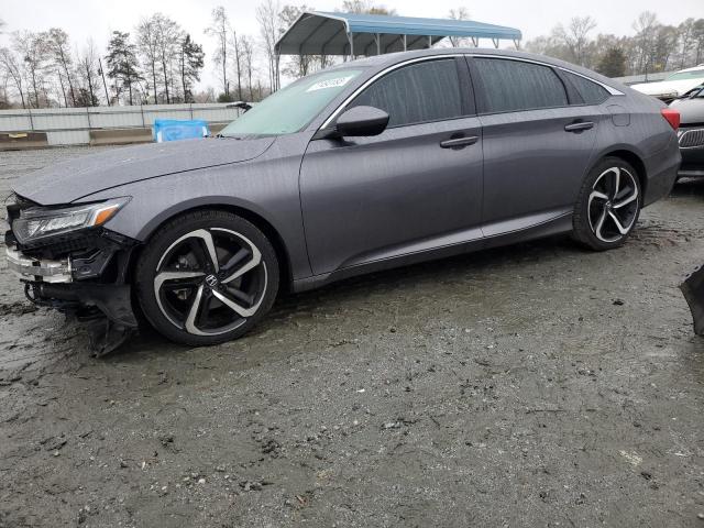 1HGCV1F36KA099346 - 2019 HONDA ACCORD SPORT GRAY photo 1