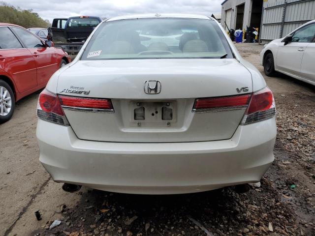 5KBCP3F88BB002947 - 2011 HONDA ACCORD EXL WHITE photo 6