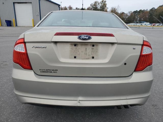 3FAHP0GA4AR252340 - 2010 FORD FUSION S SILVER photo 6