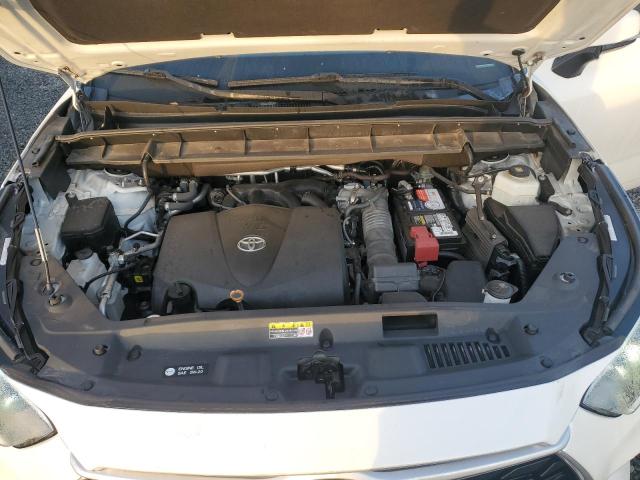 5TDGZRAH4MS519956 - 2021 TOYOTA HIGHLANDER XLE WHITE photo 12