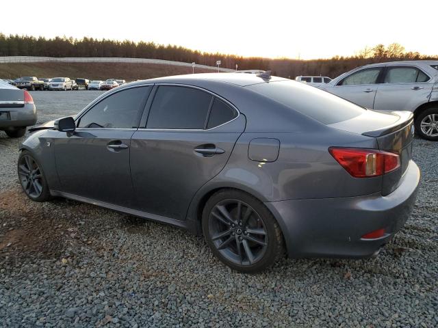 JTHBF5C28D5185682 - 2013 LEXUS IS 250 GRAY photo 2