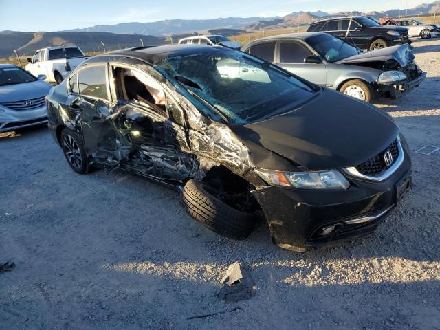 19XFB2F90DE017755 - 2013 HONDA CIVIC EXL BLACK photo 4