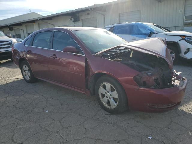 2G1WT57K791264154 - 2009 CHEVROLET IMPALA 1LT RED photo 4