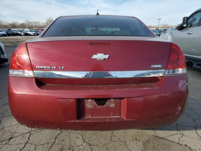 2G1WT57K791264154 - 2009 CHEVROLET IMPALA 1LT RED photo 6