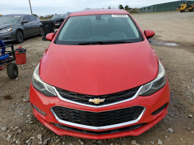 1G1BE5SMXG7316622 - 2016 CHEVROLET CRUZE LT RED photo 5