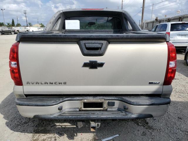 3GNEC12007G315863 - 2007 CHEVROLET AVALANCHE C1500 BEIGE photo 6