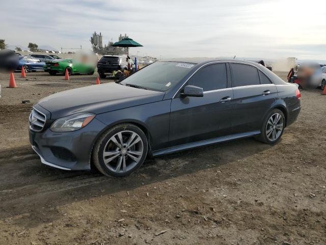 WDDHF5KB8FB137574 - 2015 MERCEDES-BENZ E 350 GRAY photo 1