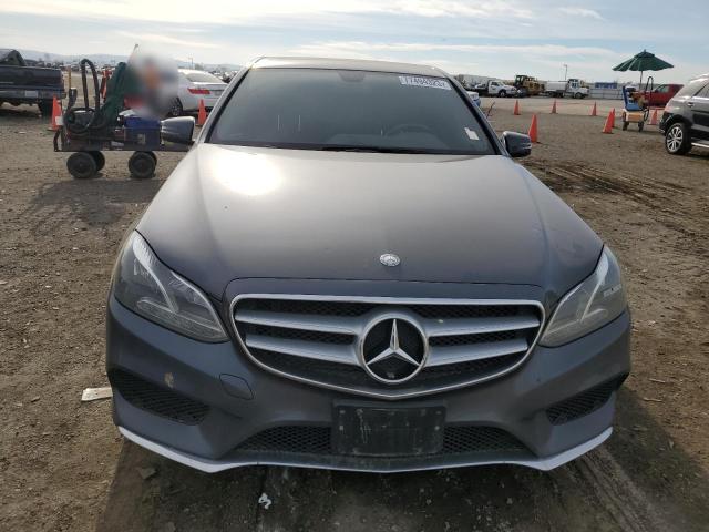 WDDHF5KB8FB137574 - 2015 MERCEDES-BENZ E 350 GRAY photo 5