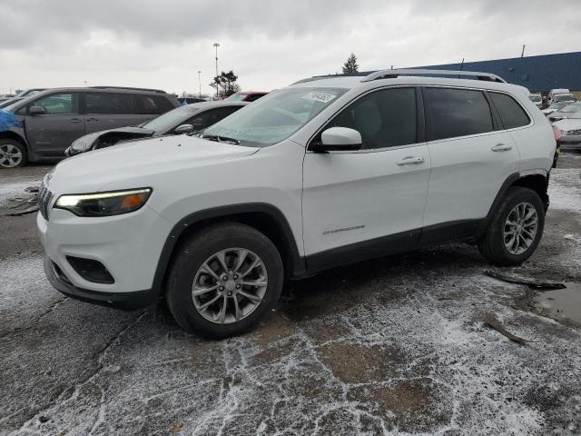 1C4PJMMX9MD140251 - 2021 JEEP CHEROKEE LATITUDE LUX WHITE photo 1