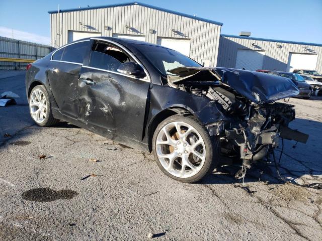 2G4GT5GX9E9236791 - 2014 BUICK REGAL GS BLACK photo 4
