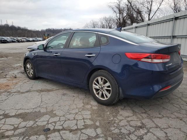 5XXGT4L35HG177575 - 2017 KIA OPTIMA LX BLUE photo 2