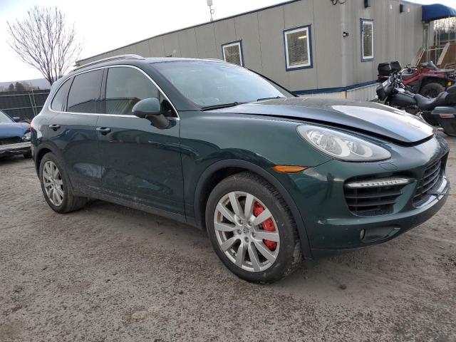 WP1AC2A24BLA86114 - 2011 PORSCHE CAYENNE TURBO GREEN photo 4