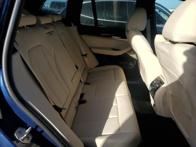 5UXTY9C06M9G84478 - 2021 BMW X3 XDRIVEM40I BLUE photo 11