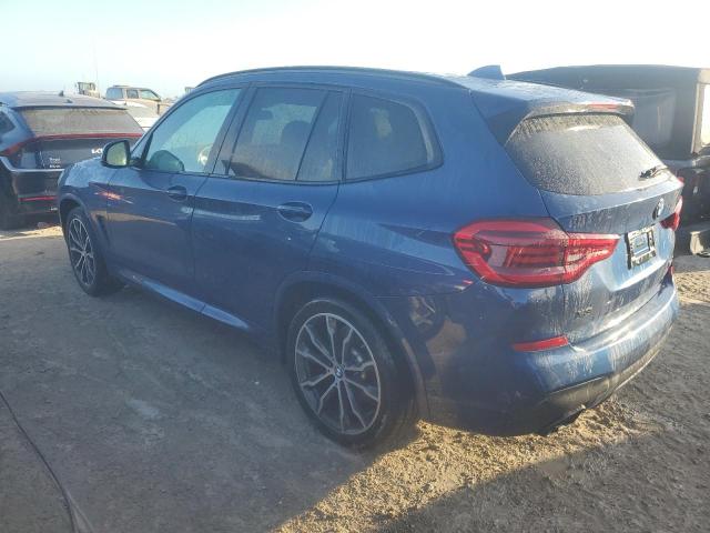 5UXTY9C06M9G84478 - 2021 BMW X3 XDRIVEM40I BLUE photo 2